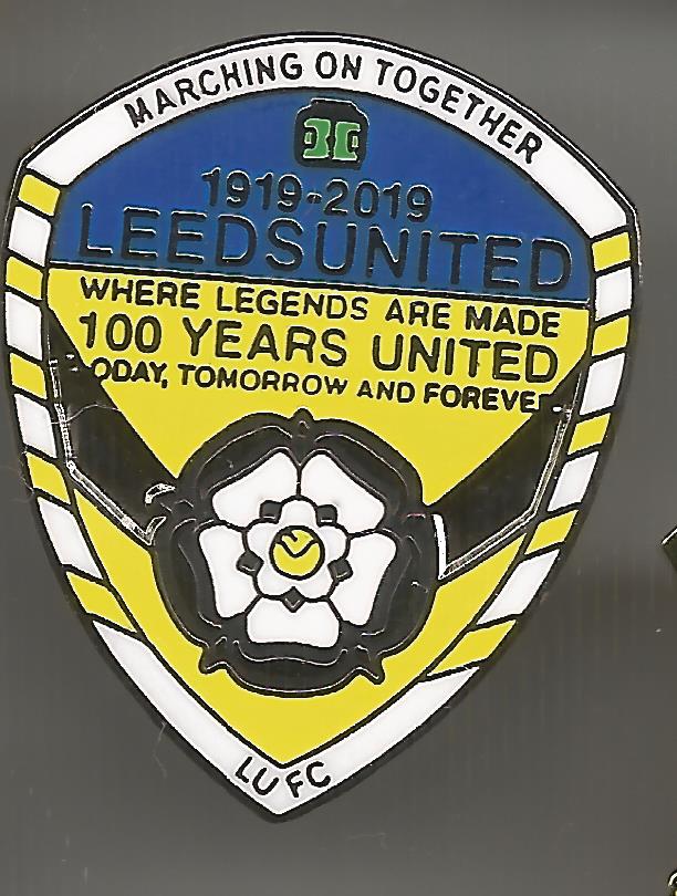 Leeds United FC 100 Jahre 1919-2019 Nadel